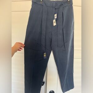 Ralph Lauren Womens Deep Blue Dress Pants